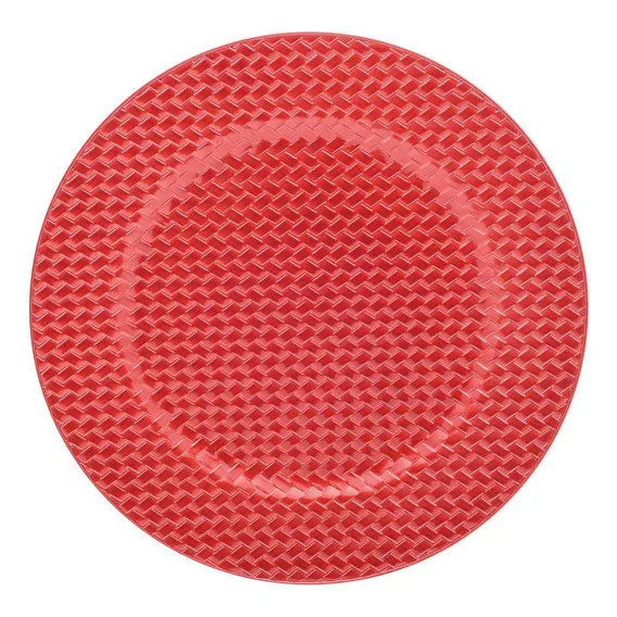 Sousplat Corda Vermelho Roupa De Mesa Para Natal Foto 1