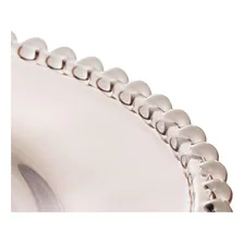 Sousplat De Cristal Wolff Pearl Fumê Transparente 32cm Foto mini 4