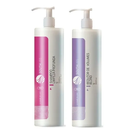 Southliss Redutor Volumes Blond + Shampoo Limpeza Profunda Foto 1