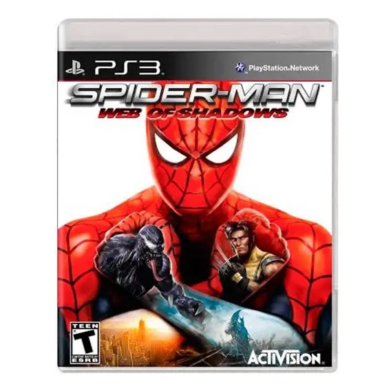 Spider-man: Web Of Shadows Spider-man Ps3 Físico Foto 1