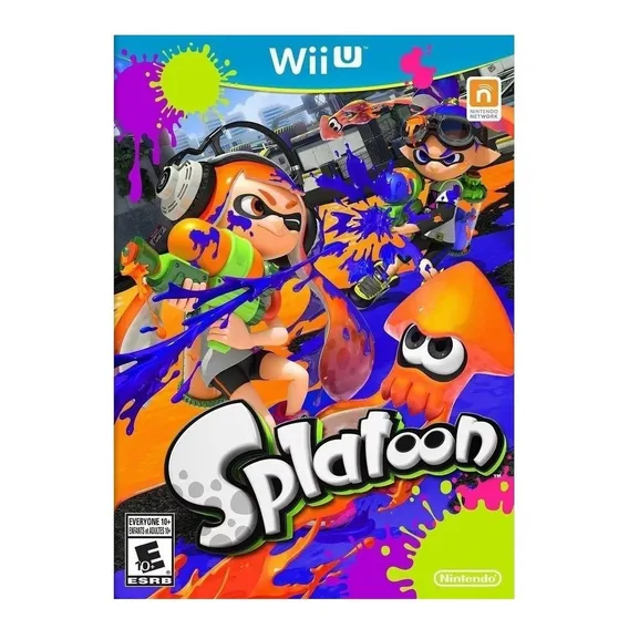 Splatoon Standard Edition Nintendo Wii U Físico Foto 1