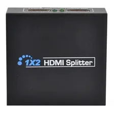 Splitter 1x2 Distribuidor De Sinal Hdmi 3d Duplicado Tv Foto mini 1