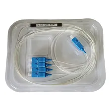 Splitter 1x4 Balanceado Conectorizado Sc/upc - Kit 10un Foto  mini 1