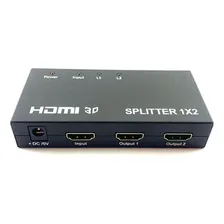 Splitter Distribuidor Divisor Hdmi 1.4v 1x2 Full Hd 3d Foto mini 1
