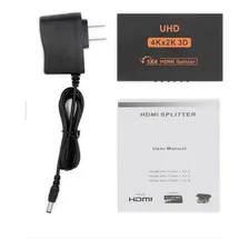 Splitter Distribuidor Divisor Hdmi 4k 1x4 3840p Repetidor Foto mini 4