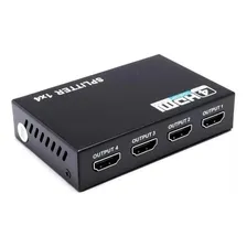 Splitter Distribuidor Hdmi 1x4 3d Divisor Full Hd 1.4 1080p Foto mini  3