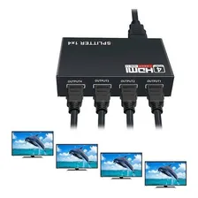 Splitter Divisor Distribuidor De Imagem Hdmi 1.4 1x4 Full Hd Foto mini  2