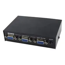 Splitter Divisor Vga 1 Entrada E 2 Saídas Multiplicador Vga Foto mini 1