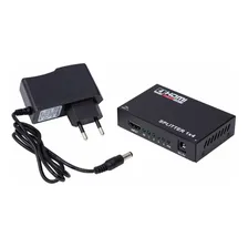 Splitter Hdmi 1x4 Divisor 4 Portas P/ Ps3 Xbox Sky Net Hd Foto mini 4