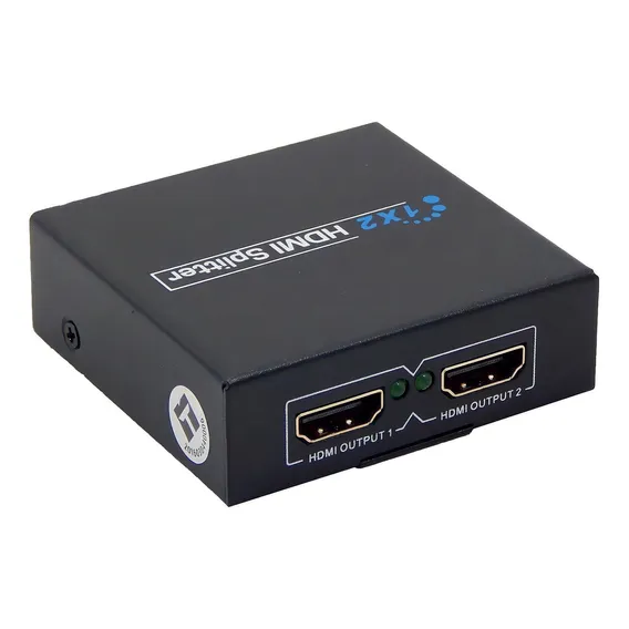 Splitter Hdmi Duplicador 1 Entrada X 2 Saidas 1080p 3d 1.4 Foto 1