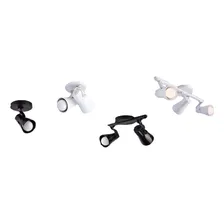 Spot Aletado 2 Lâmpadas preto Duplo E-27 Startec Foto mini 3