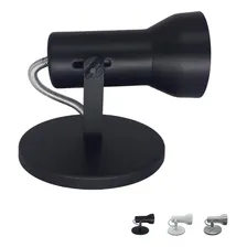 Spot De Sobrepor 1 Lampada Par20 Led Buldo Led A60 Soft Cor Preto 110V/220V Foto  mini 1