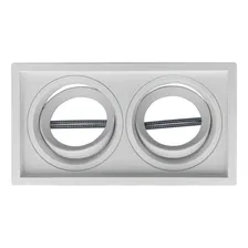 Spot Duplo Recuado Embutir Par20 P/ Gesso E Modulares Cor Branco 110V/220V (Bivolt) Foto mini 4