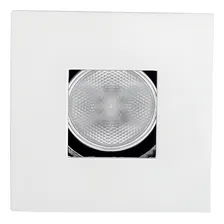 Spot Embutido Interlight Par20 Il0034 Quadrado Branco Foto mini  2