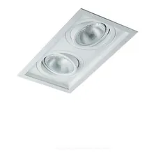 Spot Embutir Duplo 2 Lampadas Par30 Recuado 1013/2 Branco 110v/220v (bivolt) Foto mini 1