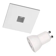 Spot Embutir Quadrado P/l芒mpada Hal贸gena Ou Led Minidicr贸ica Foto mini 2