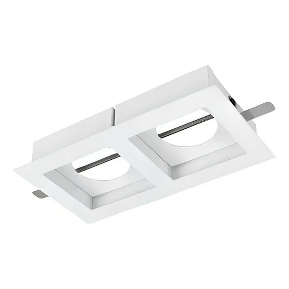 Spot Embutir Recuado Ar111 Duplo Branco Gu10 Bellalux Foto 1