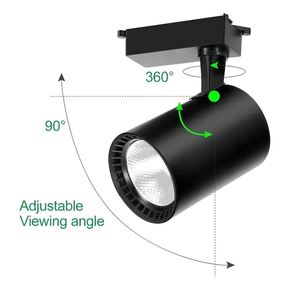 Spot Led 7w P/ Trilho Eletrificado Foto 1