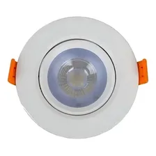 Spot Led De Embutir Redondo 5w 6500k Branco Foto  mini 1