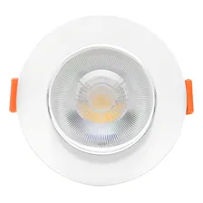 Spot Led De Embutir Redondo 5w 6500k Branco Foto mini  2
