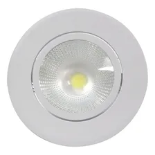 Spot Led De Embutir Redondo 6w Luz Amarela Empalux Foto mini 1