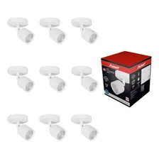 Spot Led Elegance Avant Sobrepor 7w 6500k Bivolt Branco 10un Foto  mini 1
