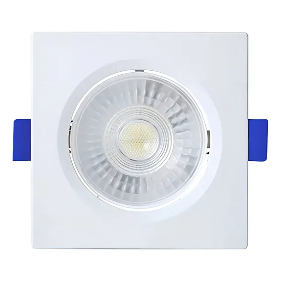 Spot Led Embutir Quadrado 3w 3000k Branco Foto 1
