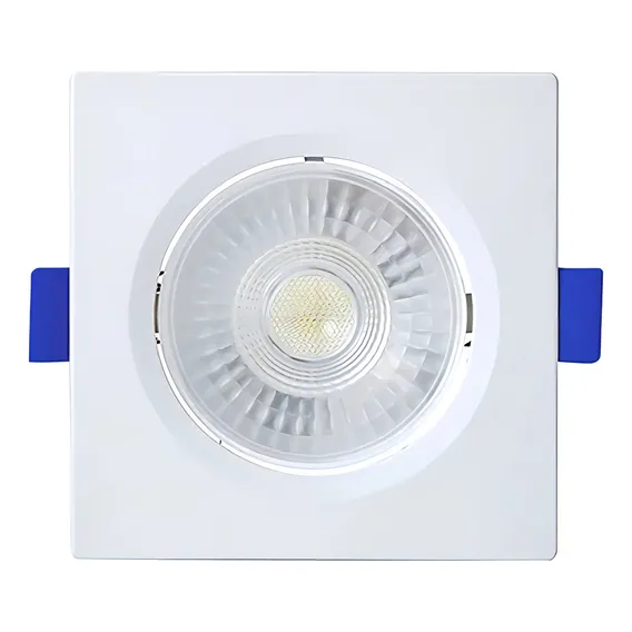 Spot Led Embutir Quadrado 3w 6.500k - Branco Foto 1