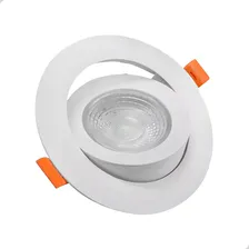Spot Led Embutir Redondo 5w Bivolt 3000k Branco Quente Foto mini 3