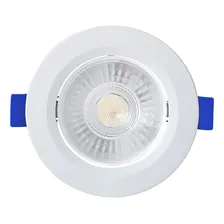 Spot Led Embutir Redondo 6w 6500k Branco Blumenau Foto mini 1