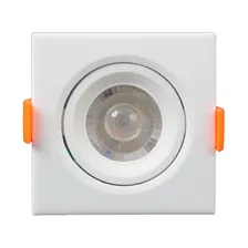 Spot Led Quadrado Embutir Dicroica Aaatop 3w Branco Frio Bivolt Foto mini 4