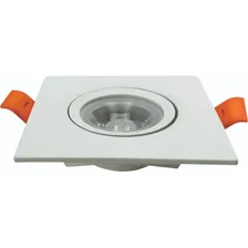 Spot Led Quadrado Embutir Dicroica Aaatop 3w Branco Frio Bivolt Foto mini  3