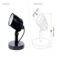 Spot Led Sobrepor Ip65 Hummer Avant 6w Cor Verde Bivolt Foto mini 3