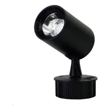 Spot Para Trilho Eletrificado 10w Led Branco Quente Spot Preto Foto mini 4