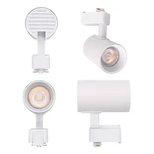 Spot Para Trilho Eletrificado Branco Led 7w Branco Quente 110v/220v (bivolt) Foto mini 4