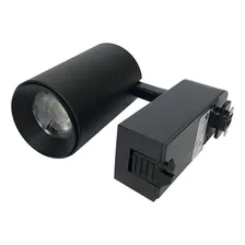 Spot Para Trilho Eletrificado Preto Led 7w 3000k Ou 6000k Foto mini  2