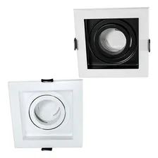 Spot Recuado Embutir Conecta Gu10 Mr16 Ns7001 Bella St709 Cor Branco e preto 110V/220V (Bivolt) Foto mini 1
