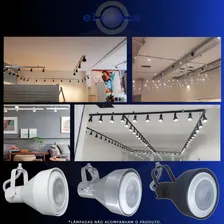 Spot Sobre Trilho Lampada E27 Par 30 Direcionavel 4 Uni Foto mini 4