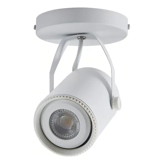 Spot Sobrepor Direcionavel Para Lampada Par20 Branco E27 Foto 1