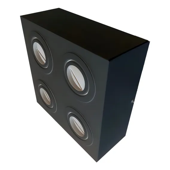 Spot Sobrepor Quadruplo Par 20 Plafon Direcionável 4 Par20 110v/220v (bivolt) Foto 1