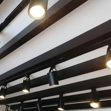 Spot Trilho Eletrificado Flow Par 20 Liso Preto Branco E27 110V Foto mini 2