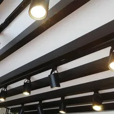 Spot Trilho Eletrificado Perfilado Eletrocalha Dicroica Gu10 110v/220v Foto mini 4