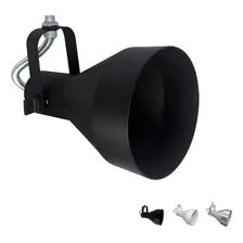 Spot Trilho Par30 Lampada Led Eletrocalha Perfilado- Funil Cor Preto 110V/220V Foto mini 1