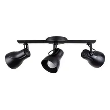 Spot Trilho Triplo Octa 3 Direcionável E27 Ideal Para Praia Cor Preto Foto mini 4