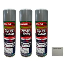 Spray Automotiva Colorgin Aluminio Para Rodas 300ml 3un Foto  mini 1