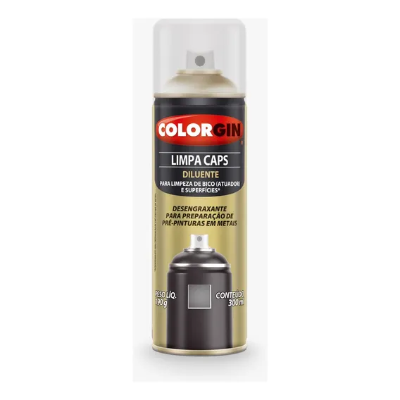 Spray Limpa Caps Colorgin Foto 1