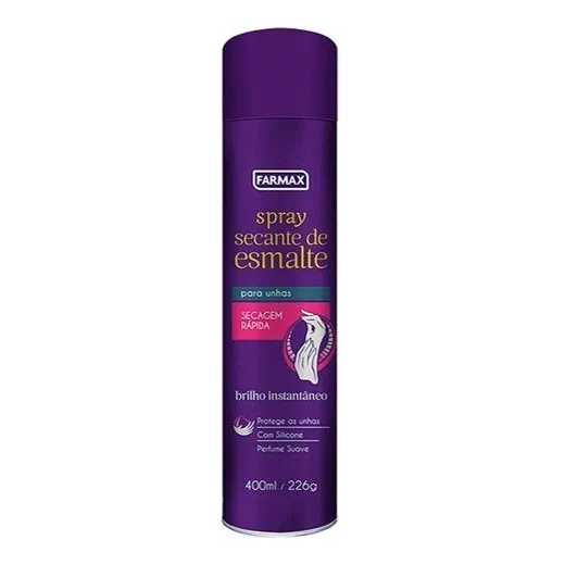 Spray Secante Esmalte Farmax 400ml/ 226g Foto 1