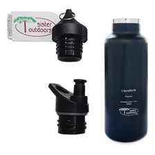 Squeeze Cantil Térmico Liquidsafe 500 2 Tampas Cinza Foto mini 1