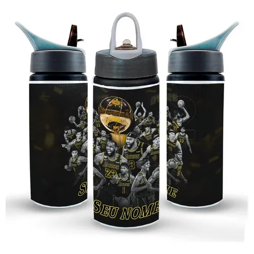 Squeeze Garrafinha 600ml Harry Potter AlumÃnio C/ Seu Nome Foto 1