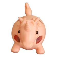 Squishy De Apertar Anti Estresse Macio E Fofinho Unic贸rnio Foto mini 4